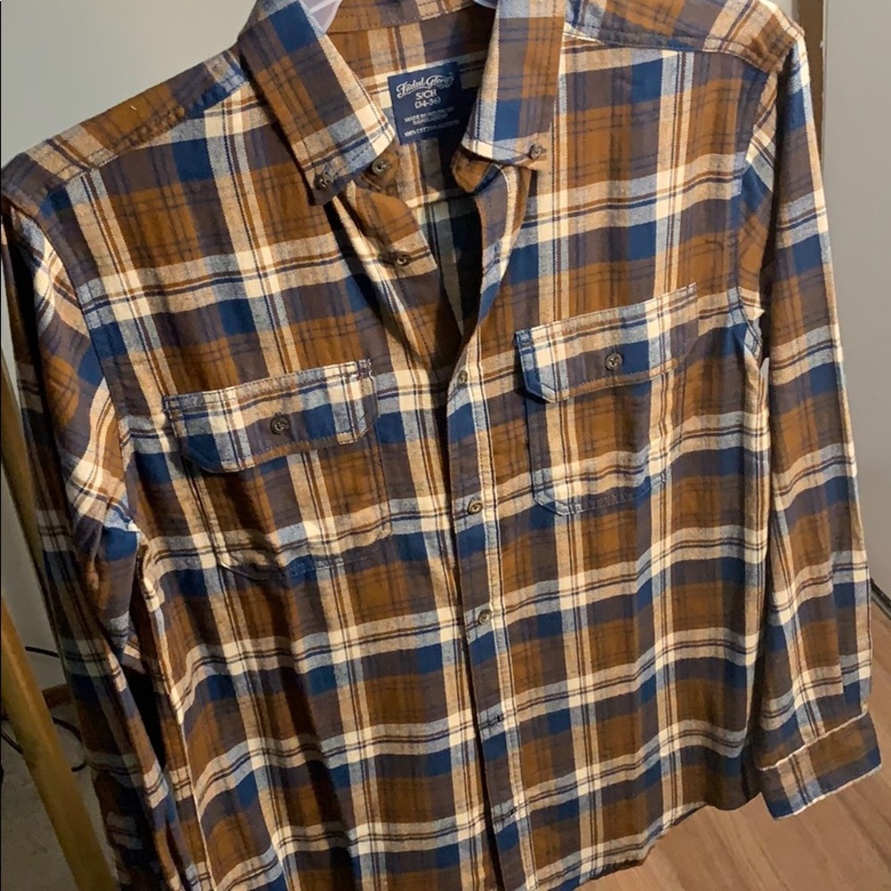 long sleeve checkered mens shirts